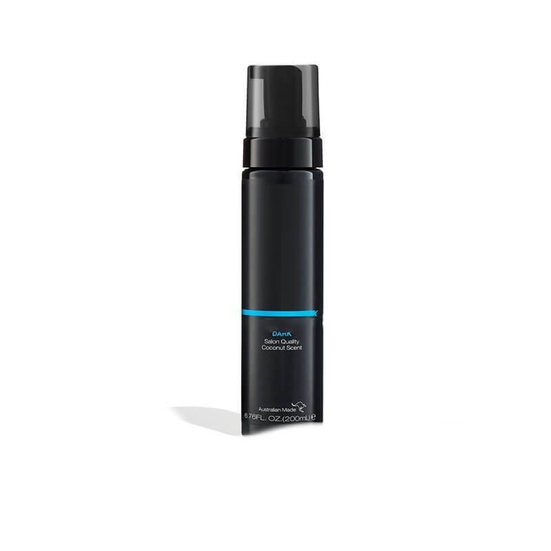 Nutritional moisturizing black care body cream in a sleek bottle with pump dispenser, 200ml.